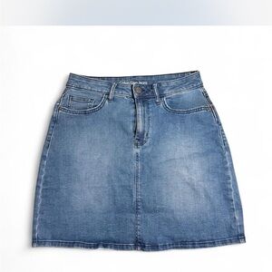 Calvin Klein Jeans Classic Blue Mini Skirt